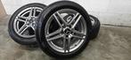 17" Mercedes W205 W212 C-klasse velgen zomerbanden TPMS, Auto-onderdelen, Banden en Velgen, Gebruikt, Banden en Velgen, 17 inch