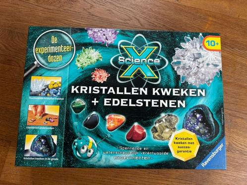 ScienceX Kristallen kweken + edelstenen, Sieraden, Tassen en Uiterlijk, Edelstenen, Nieuw, Ophalen of Verzenden