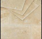 TRAVERTIN TEGELS Vloertegels wandtegels  NOCE 40X40 CM, Tuin en Terras, Ophalen of Verzenden, Nieuw, Hout, 10 m² of meer