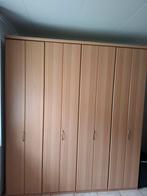 Zeer nette kwaliteits kledingkast met vouwdeuren, Ophalen, 200 cm of meer, 150 tot 200 cm, Met hangruimte