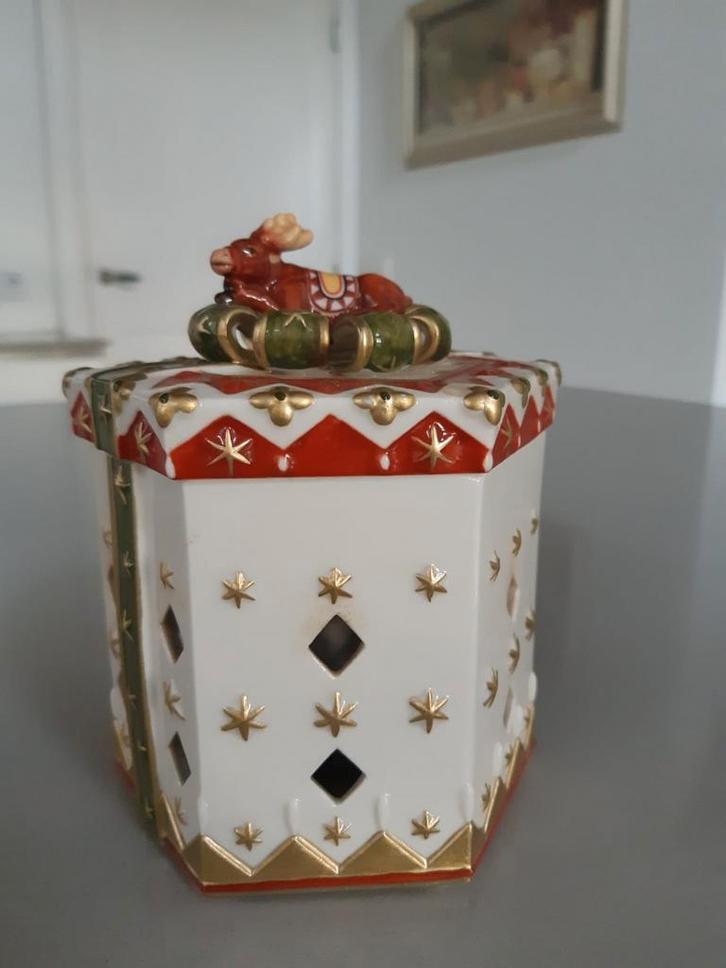 Waxinelichthouder Kerst Villeroy en Boch Christmas Toy's, Diversen, Kerst, Zo goed als nieuw, Ophalen of Verzenden