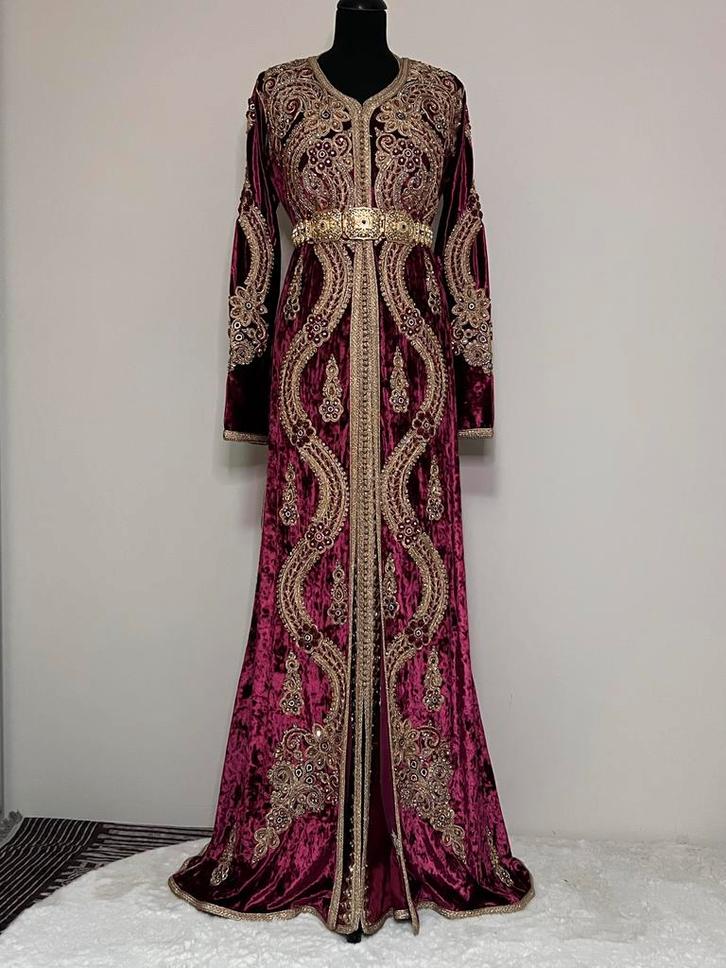 Marokkaanse Kaftan Tekchitam metGRATIS sieraden, Kleding | Dames, Carnavalskleding en Feestkleding, Nieuw, Kleding, Huwelijk, Maat 38/40 (M)