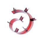 Kartell Bookworm red / rood 3.2m NEW, Nieuw, Ophalen of Verzenden, 200 cm of meer, Minder dan 100 cm