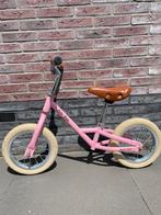 Loopfiets retro rider roze, Kinderen en Baby's, Speelgoed | Buiten | Voertuigen en Loopfietsen, Ophalen, Gebruikt, Loopfiets