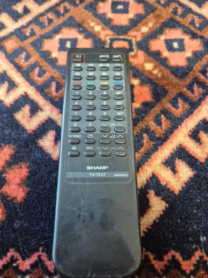 Sharp Afstandsbediening - TV/TEXT G0959PESA, Audio, Tv en Foto, Afstandsbedieningen, Ophalen of Verzenden