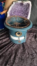 Vintage Emaille Petroleumstel - Mooie Kleur!, Antiek en Kunst, Antiek | Emaille, Ophalen of Verzenden