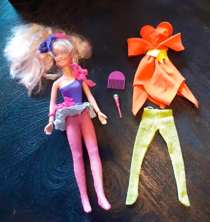 Jem and the holograms pop Hasbro jaren 80, Verzamelen, Poppen, Gebruikt, Pop, Ophalen of Verzenden