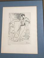 Picasso oude ets oplage 300 genummerd schilderij, Antiek en Kunst, Ophalen of Verzenden