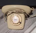 Vintage draaischijf telefoon, Telecommunicatie, Vaste telefoons | Niet Draadloos, Ophalen of Verzenden, Gebruikt, Met draaischijf