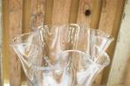 Glazen Waaier Vaas 45535, Gebruikt, Overige kleuren, Ophalen of Verzenden, Glas