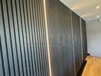 6 wandpanelen zwart eiken 260x60, Ophalen, Zo goed als nieuw, 25 tot 50 cm, Minder dan 100 cm