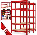 2x Stellingkast stelling opbergrekken blauw GRATIS BEZORGD!, Huis en Inrichting, Verzenden, Nieuw