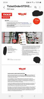 Walibi tickets, Tickets en Kaartjes, Twee personen, Ticket of Toegangskaart