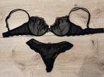 Intimissimi lingerie set 85C + slip M, Kleding | Dames, Ondergoed en Lingerie, Ophalen of Verzenden, Zwart, Setje