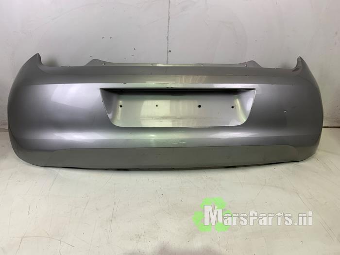 Achterbumper van een Skoda Citigo (B7W), Auto-onderdelen, Carrosserie en Plaatwerk, Bumper, Skoda, Gebruikt, 3 maanden garantie