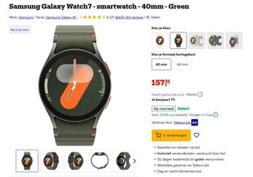 nieuwe in gesealde doos Galaxy Watch7 (LTE, 40mm) (Green) beschikbaar voor biedingen