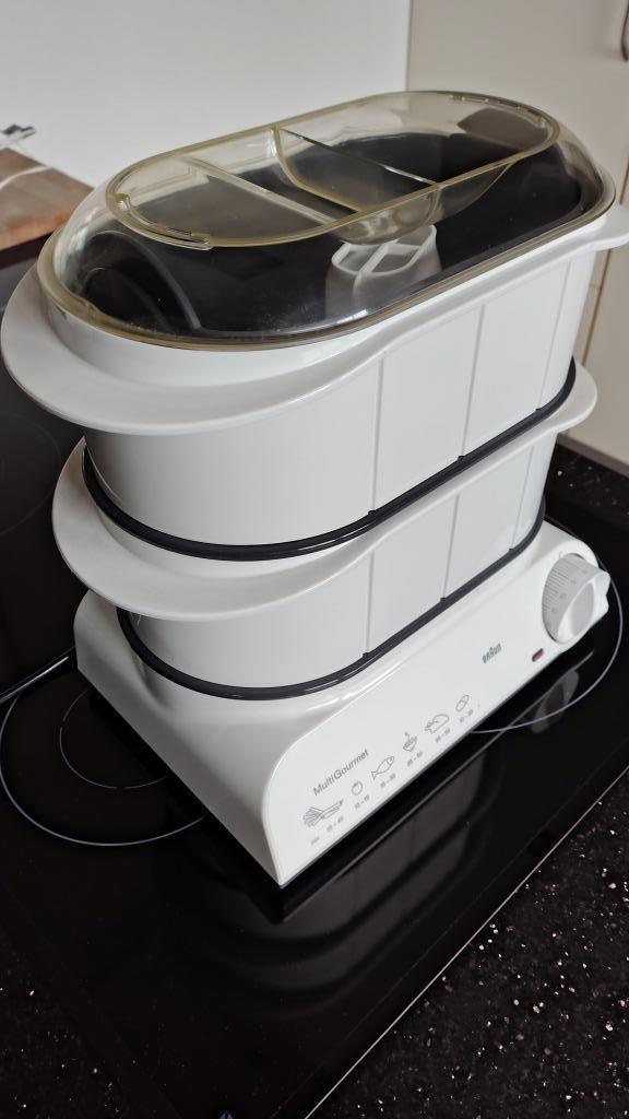braun multiquick stoomkookapparaat, Witgoed en Apparatuur, Keukenmixers, Zo goed als nieuw, 4 liter of meer, 3 snelheden of meer