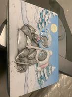 Vintage Chocolade Blikken Doos - Carte Blanche, Verzamelen, Blikken, Ophalen of Verzenden, Gebruikt, Koek(jes), Overige merken