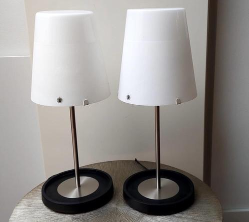 2 Vintage XXL versie lamp Ikea design - model Basisk B0403, Huis en Inrichting, Lampen | Tafellampen, Zo goed als nieuw, Minder dan 50 cm