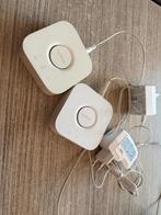 2x Philips Hue Bridge v2 incl. adapters – werken perfect, Ophalen of Verzenden, Zo goed als nieuw