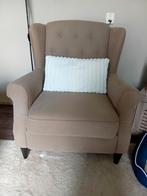 Gratis leuke beige fauteuil!, Gebruikt, 75 tot 100 cm, Ophalen