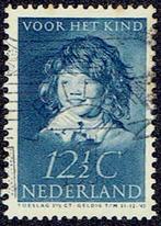 Nederland 1937, kinderzegels, 12½+3½ cent, met watermerk., Verzenden, T/m 1940, Gestempeld