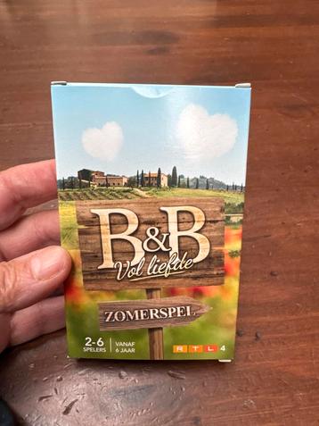 B&B Vol Liefde Zomerspel gloednieuw beschikbaar voor biedingen