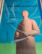Nederlandse Beeldhouwkunst - Gemeentemuseum Den Haag 1951, Rechthoekig Staand, Deurposter of groter, Ophalen of Verzenden, Zo goed als nieuw
