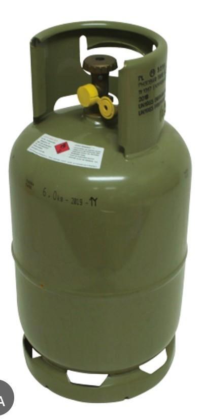 Gasfles 5 kilo of 11 kg 2026 2031 2032-2034 gevuld of leeg, Caravans en Kamperen, Kampeeraccessoires, Zo goed als nieuw, Ophalen of Verzenden