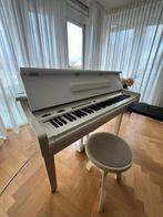 Samic digitale hoog glans piano met Roland RA-50, Muziek en Instrumenten, Ophalen, Gebruikt, Wit, Hoogglans