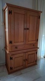 Eiken buffetkast meubelfabriek Oisterwijk, Ophalen, Gebruikt, Eikenhout, 50 tot 100 cm