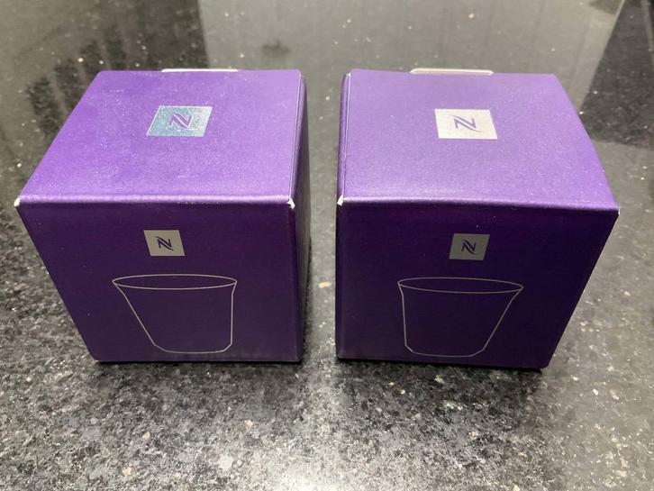 2 Nespresso Pixie Arpeggio espresso kopjes, nieuw in verp, Huis en Inrichting, Keuken | Servies, Nieuw, Kop(pen) en/of Schotel(s)