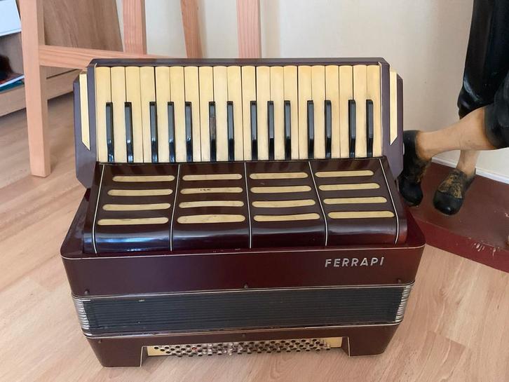 Ferrapi Accordeon te koop TEAB, Muziek en Instrumenten, Accordeons, Gebruikt, Toetsaccordeon, Overige formaten, Overige merken