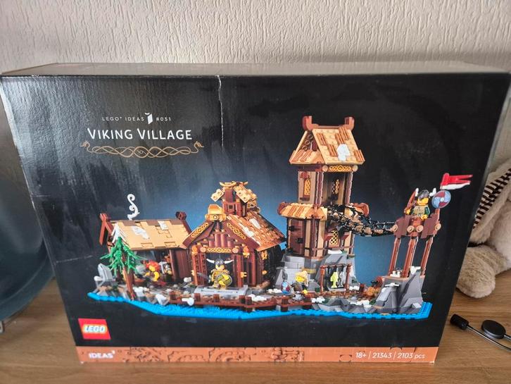 Lego Ideas 21343 Viking Village - Nette Doos!, Kinderen en Baby's, Speelgoed | Duplo en Lego, Zo goed als nieuw, Lego, Complete set