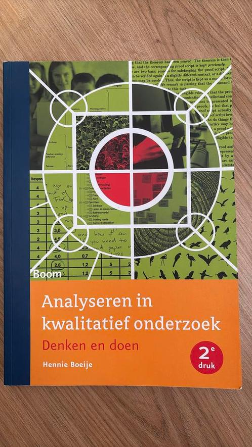Hennie Boeije - Analyseren in kwalitatief onderzoek, Boeken, Wetenschap, Zo goed als nieuw, Sociale wetenschap, Ophalen of Verzenden