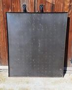 XL emaille reclamebord Chevron Motoroil, Langcat Bussum️️⛽️, Verzamelen, Merken en Reclamevoorwerpen, Ophalen, Reclamebord, Gebruikt