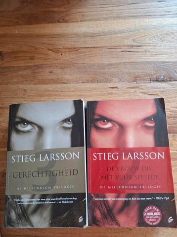 Stieg Larsson - Millennium Trilogie (2 delen) beschikbaar voor biedingen