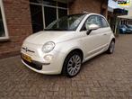 Fiat 500 C 1.2 Lounge Airco / Lederen Bekleding, Auto's, Fiat, Euro 5, Gebruikt, 4 cilinders, Cabriolet