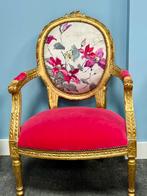 Louis Seize stoel met Designers Guild stof, Ophalen