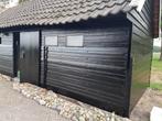Carboleum Zwart, Doe-het-zelf en Verbouw, Verf, Beits en Lak, Gebruikt, 5 tot 10 liter, Zwart, Ophalen of Verzenden