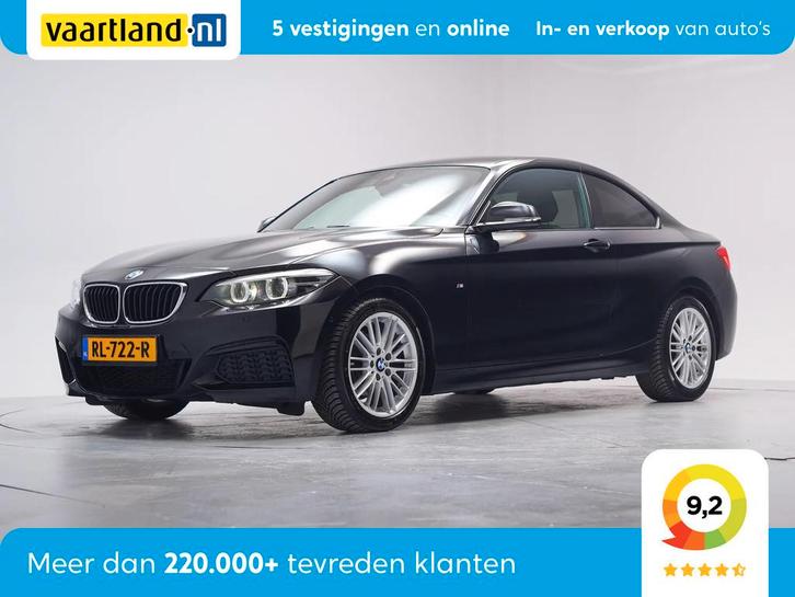 BMW 2 Serie Coupe 218i M Sport Aut. [ Leder Navi prof. Stoel, Auto's, BMW, Bedrijf, Te koop, 2-Serie, ABS, Achteruitrijcamera