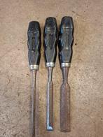 Tk 3 houtbeitels steekbeitels beitels., Ophalen of Verzenden