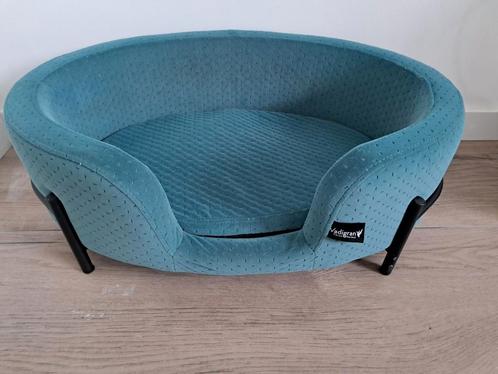 Mooie hondenmand of poezenmand zeegroen petrol blauw, Dieren en Toebehoren, Hondenmanden, Zo goed als nieuw, Ophalen of Verzenden