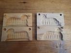 2 Houten vormpjes voor boter schapen, Diversen, Pasen, Ophalen of Verzenden, Gebruikt