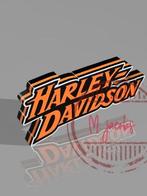 Harley Davidson Reclamebord met LED Verlichting, Verzamelen, Merken en Reclamevoorwerpen, Ophalen of Verzenden, Nieuw, Lichtbak of (neon) lamp