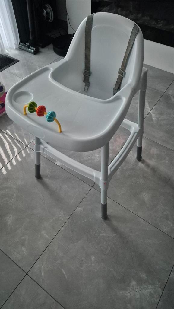 Witte kinderstoel Gratis, Tuin en Terras, Hangmatten, Zo goed als nieuw, Ophalen of Verzenden
