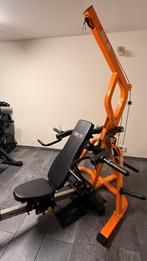 Full body MEGATEC Triplex Workout Station levergym, Sport en Fitness, Fitnessapparatuur, Ophalen, Benen, Krachtstation, Zo goed als nieuw
