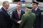 Beieren Politie Pet Hoger personeel President Bundes Polizei, Ophalen of Verzenden, Overige soorten, Duitsland, Helm of Baret