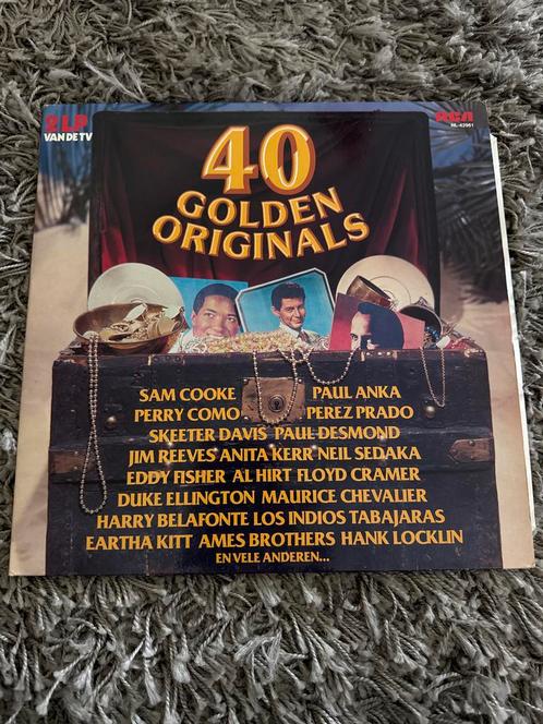 40 Golden Originals - Verzamelalbum LP, Cd's en Dvd's, Vinyl | Verzamelalbums, Gebruikt, Pop, Ophalen of Verzenden