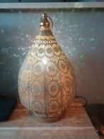 Oosterse tafellamp met mooi lichteffect, Ophalen of Verzenden, Zo goed als nieuw, Metaal, Minder dan 100 cm